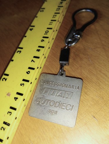 Portachiavi vintage fiat - vintage,