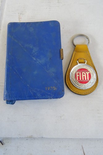Agenda fiat 1970 - fiat, con