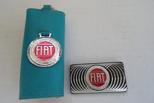 Portachiavi badge adesivo - , fiat