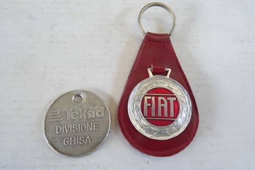 Portachiavi fiat con gettone - portachiavi,