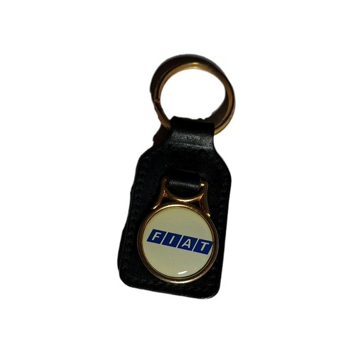 Vintage fiat keychain - vintage,