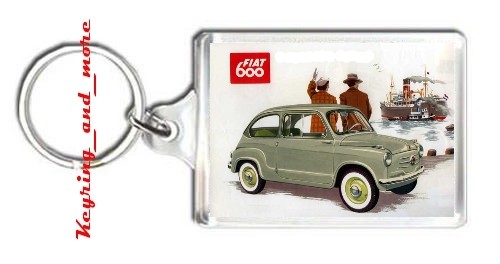 Fiat 600 cartello tabella - fiat,