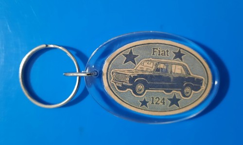 Portachiavi fiat 124 vintage - portachiavi,