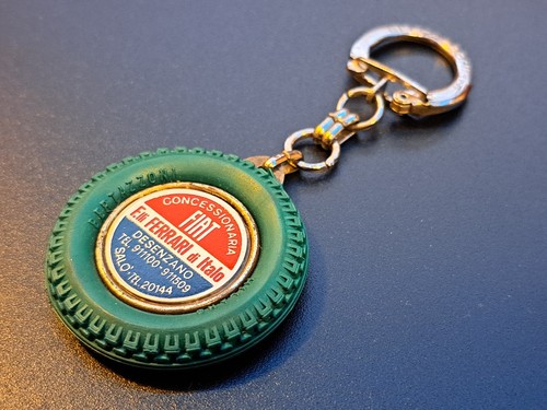 Portachiavi vintage fiat - vintage,