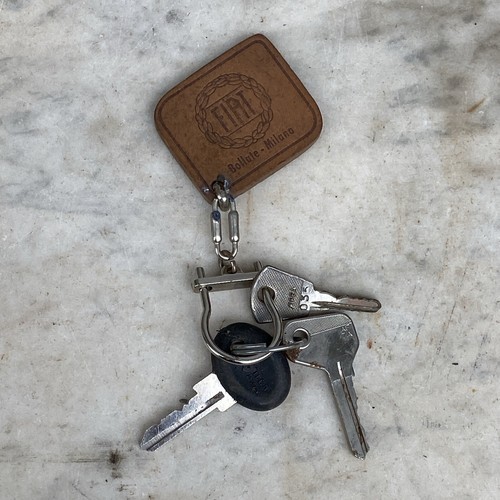 Fiat vintage car keys - fiat, chiavi