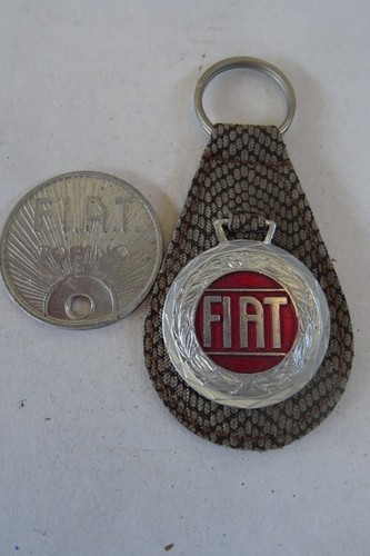 Portachiavi fiat con gettone - fiat,